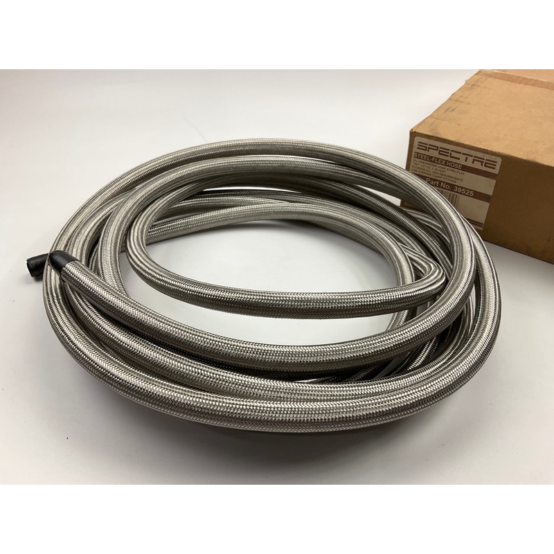 Spectre 39525 Stainless Steel Flex 1/2'' Oil Cooler / Heater Hose 25 Ft. Roll 25'