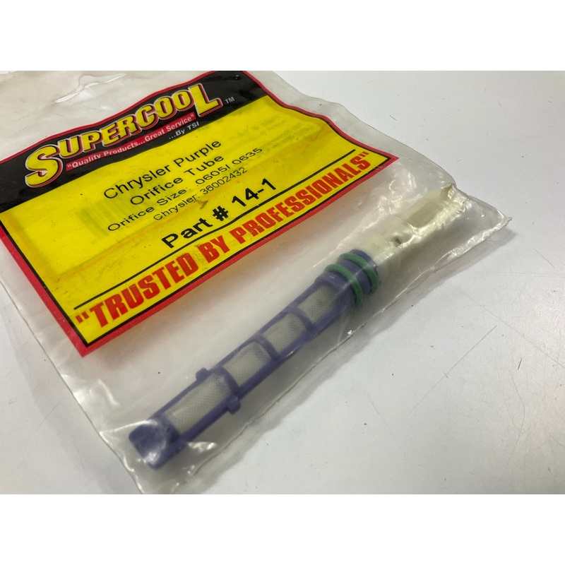 Supercool 14-1 A/C Orifice Tube