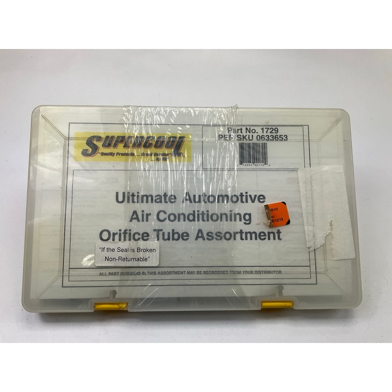 Supercool 26 PCs Ultimate Auto Air Conditioning A/C Orifice Tube Assortment Kit
