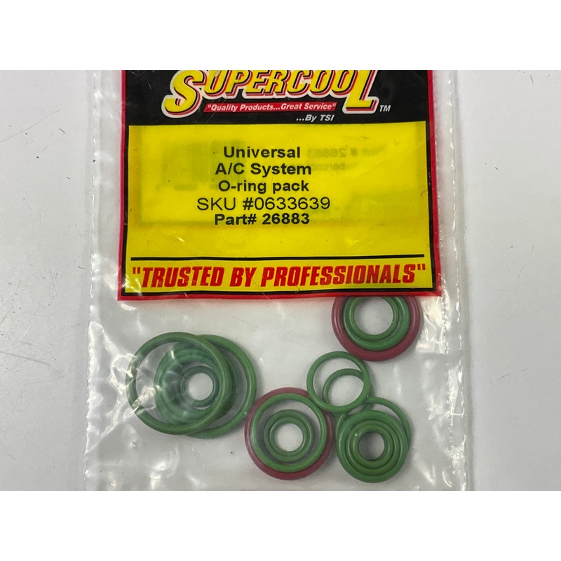 Supercool 26883 Universal A/C System O-ring Pack Kit