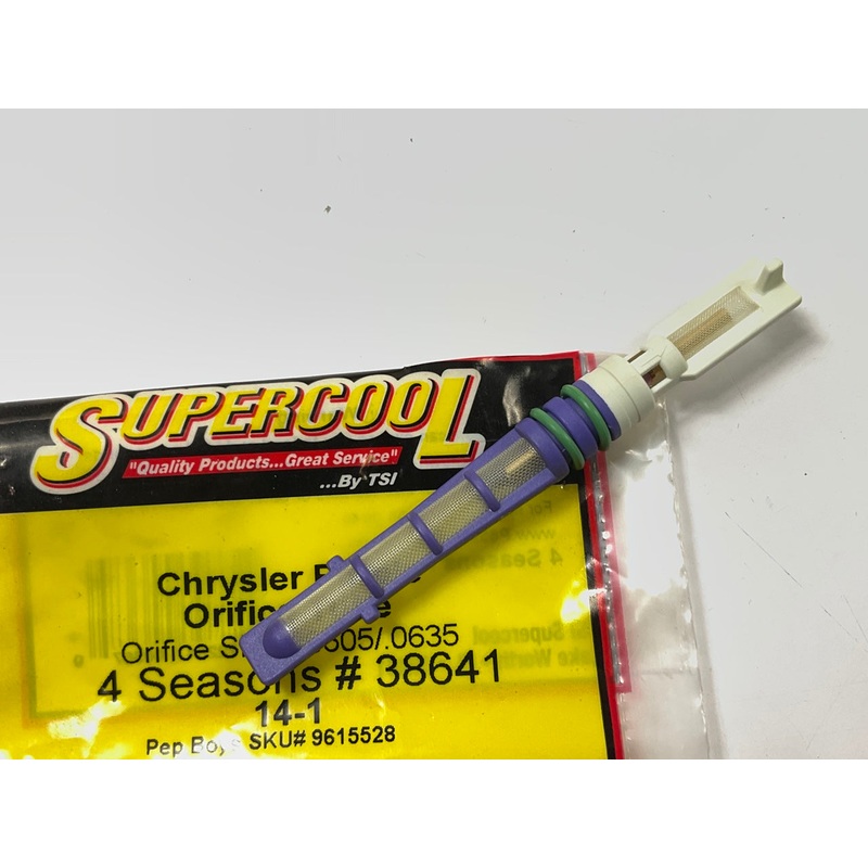 Supercool 38641 A/C Orifice Tube