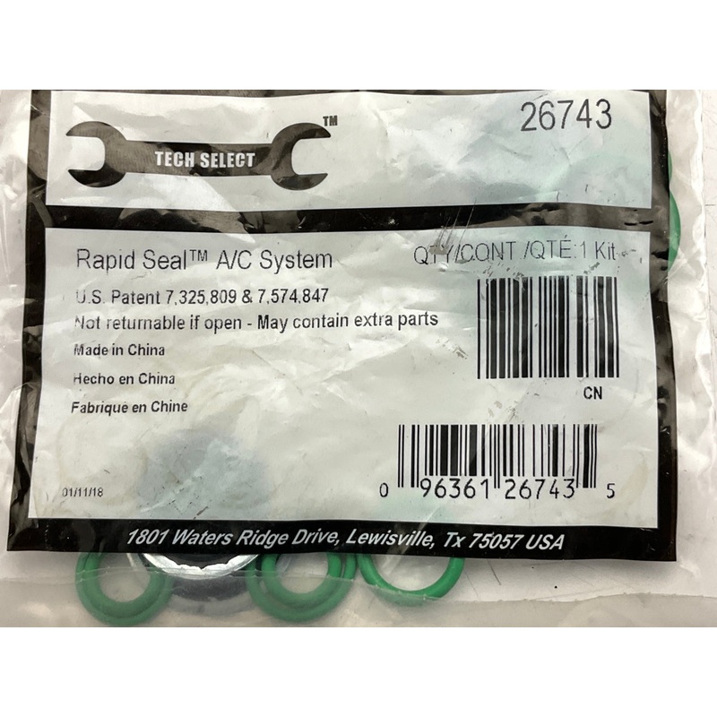 Tech Select 26743 A/C System O-Ring Seal Kit