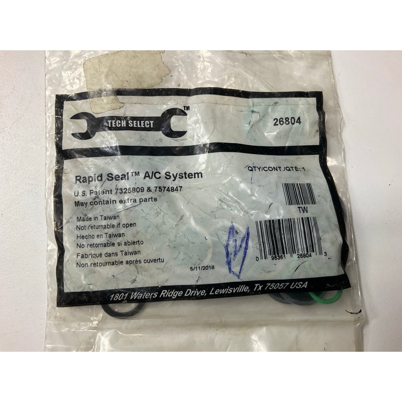 Tech Select 26804 A/C System O-Ring And Gasket Kit-Seal Kit