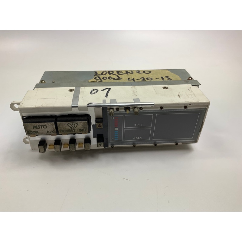 UNTESTED. SOLD AS IS. Digital Heater A/C Control Switch For 1984-1987 300zx Z31
