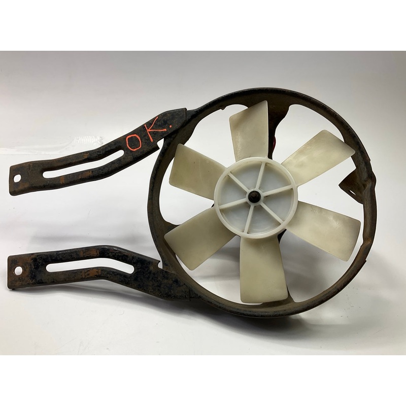 USED, CUT WIRE - A/C Condenser Fan Radiator Fan OEM For 81-83 280zx Turbo