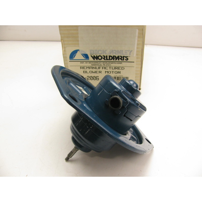 Reman. Beck/Arnley 138-2006 HVAC Blower Motor