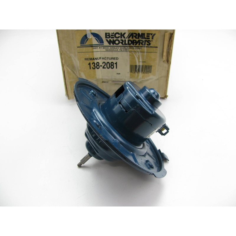 Reman. Beck Arnley 138-2081 HVAC Blower Motor - 1985-1989 Isuzu I-Mark, Spectrum