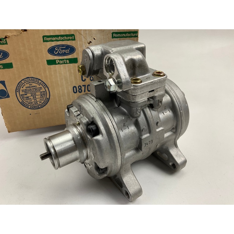 REMAN. Ford E8GY-19703-CX A/C Compressor For 1988 Mercury Tracer