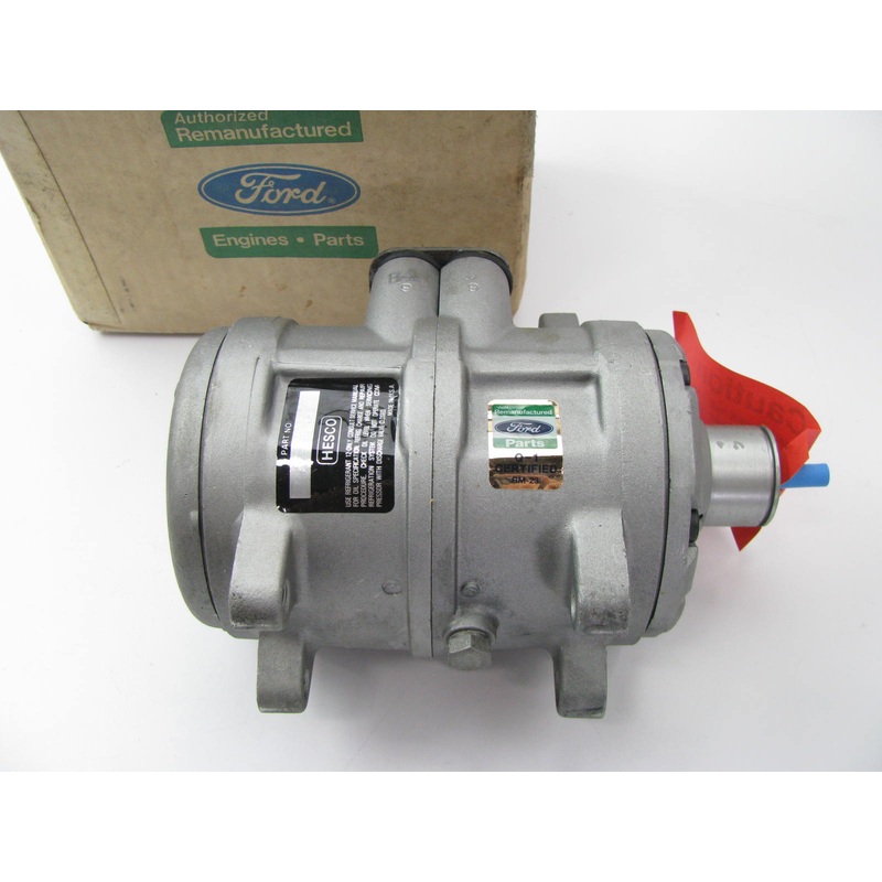 REMAN - OEM Ford E0VY-19703-AX Nippondenso A/C Compressor Without Clutch