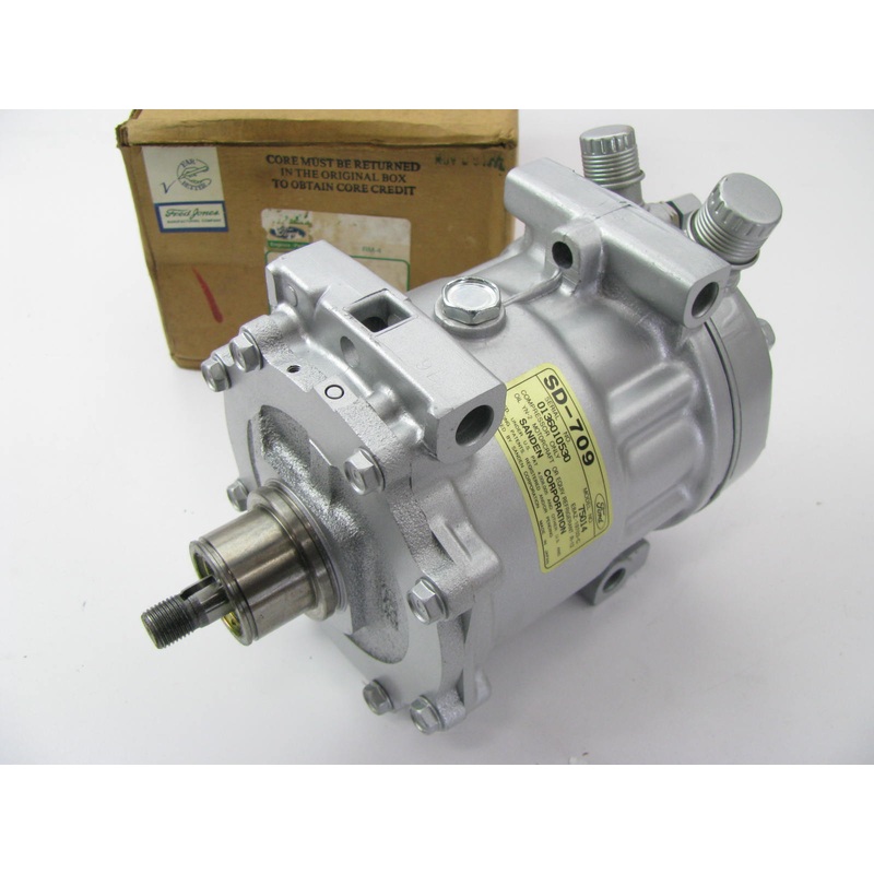 REMAN - OEM Ford E8AZ-19703-BX A/C Compressor Without Clutch