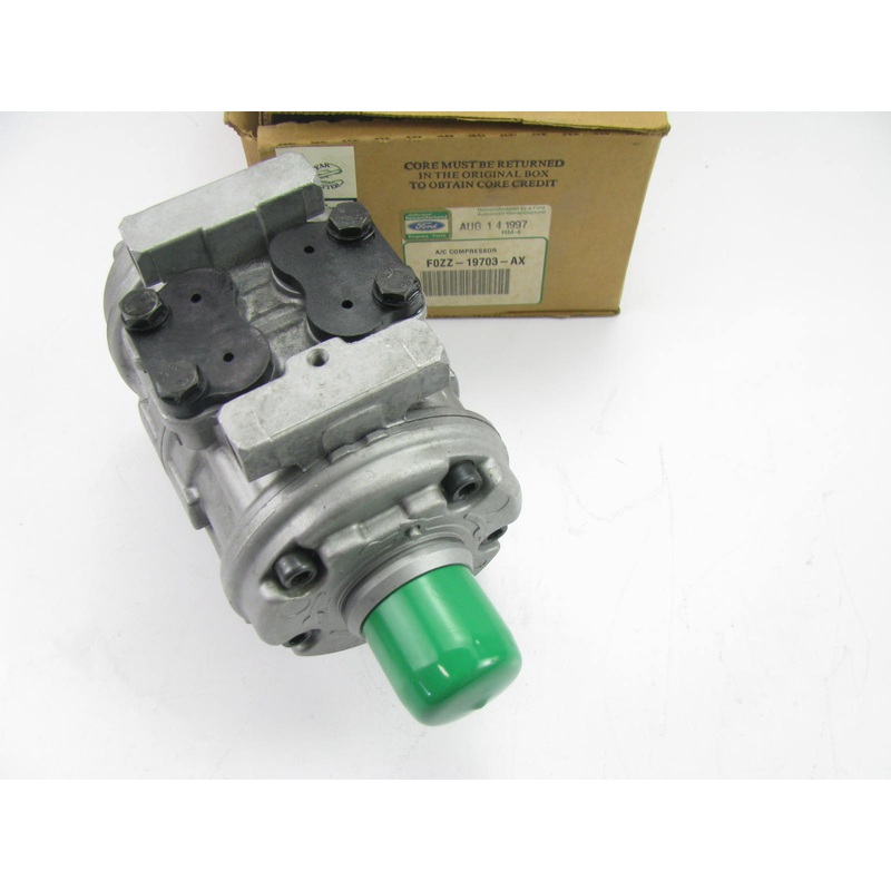 Reman - OEM Ford F0ZZ-19703-AX A/C Compressor Assembly W/O Clutch