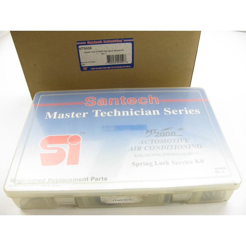 Santech MT9559 Air Conditioning A/C Mobile Tech Master Spring Lock Service Kit