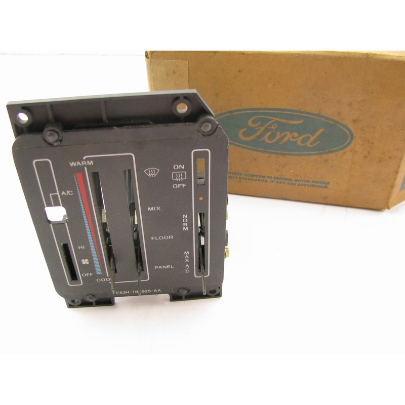 NOS 1985-1987 Ford Tempo Topaz A/C Heater Climate Temp. Control Switch Panel