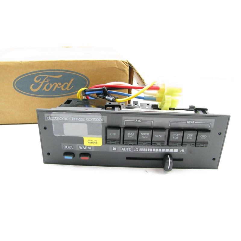 NOS Genuine OEM Ford F1SZ-19980-A A/C Heater Control Temp Switch Panel