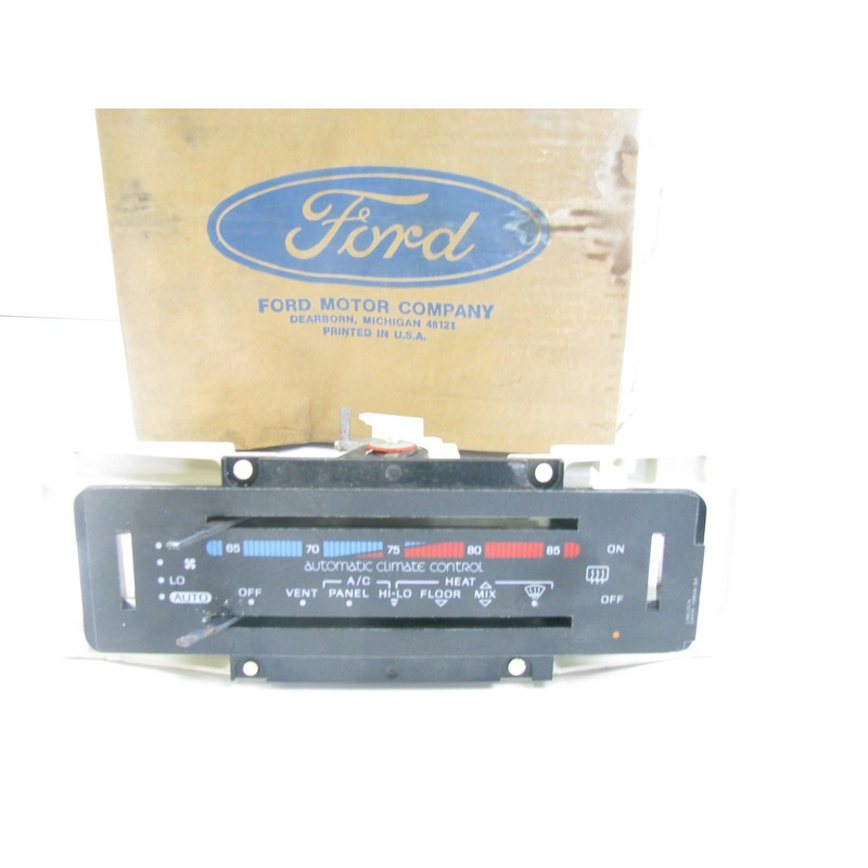 NOS OEM Ford E5VY-19980-A A/C Heater Control Panel Switch - 1985-1987 Town Car