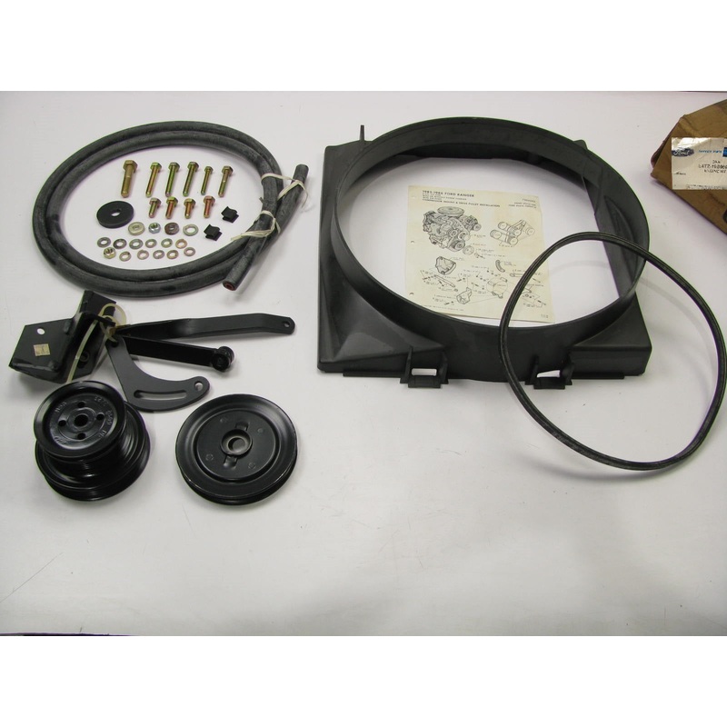 OEM A/C Compressor Mount Bracket & Pulley Drive Kit For 85-86 Ford Ranger 2.0L