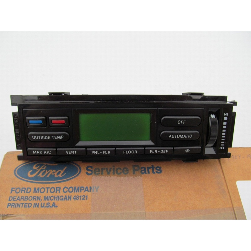 NEW OEM Ford E90Y19980A EATC A/C Climate Control Switch Panel 88-89 Continental