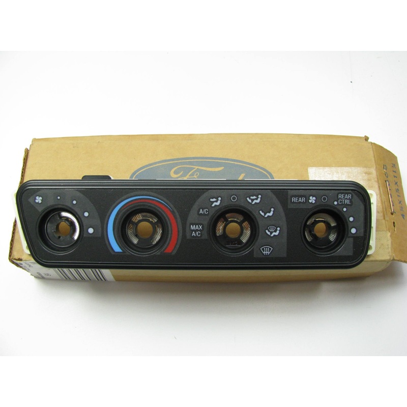 New OEM Ford F68Z-19980-CA HVAC Dash Control Panel Face Plate 1996 Ford Windstar