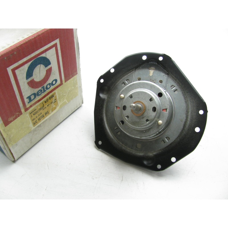 New Old Stock Genuine OE GM 22119567  Acdelco 15-8406 Blower Motor Without Wheel
