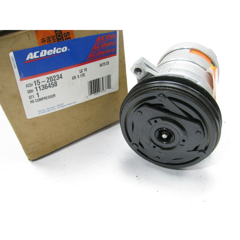 NEW GENUINE Acdelco 15-20234 A/C Compressor OEM GM 1136458 For 87-88 Chevy C60
