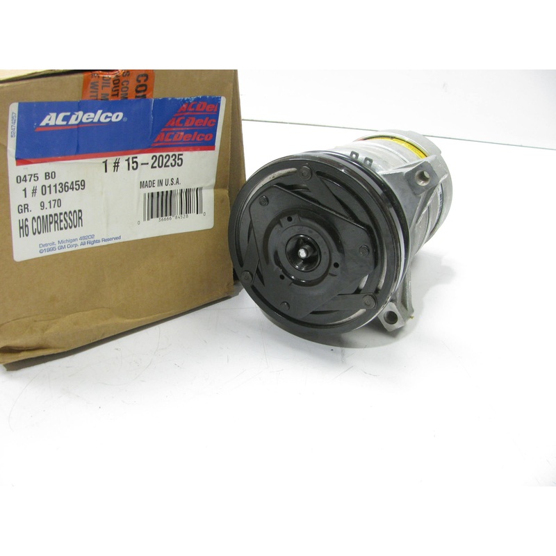 NEW GENUINE Acdelco 15-20235 HR6 A/C Compressor W/ Clutch