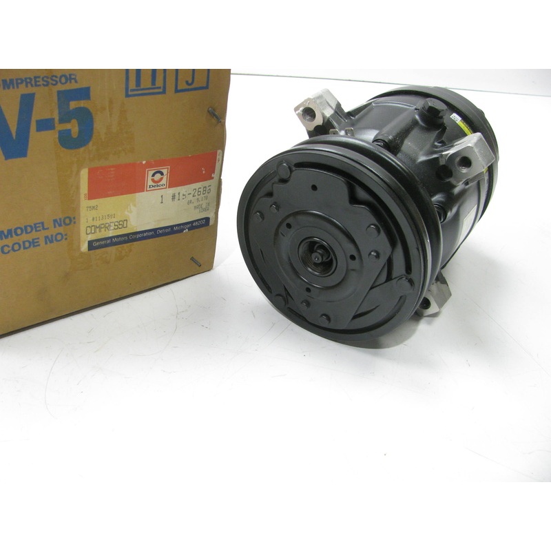 NEW GENUINE Acdelco 15-2686 A/C Compressor W/ Clutch OEM For 88-90 LeMans