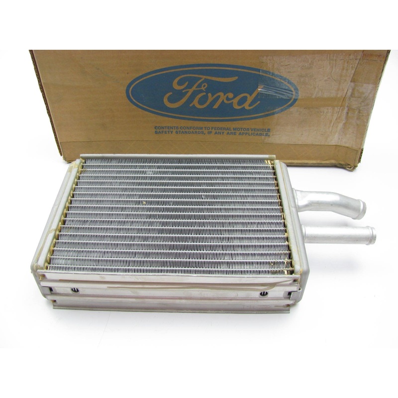 New GENUINE OEM 1988-90 FORD Escort HVAC Heater Core E8FZ-18476-A (W/O A/C ONLY)