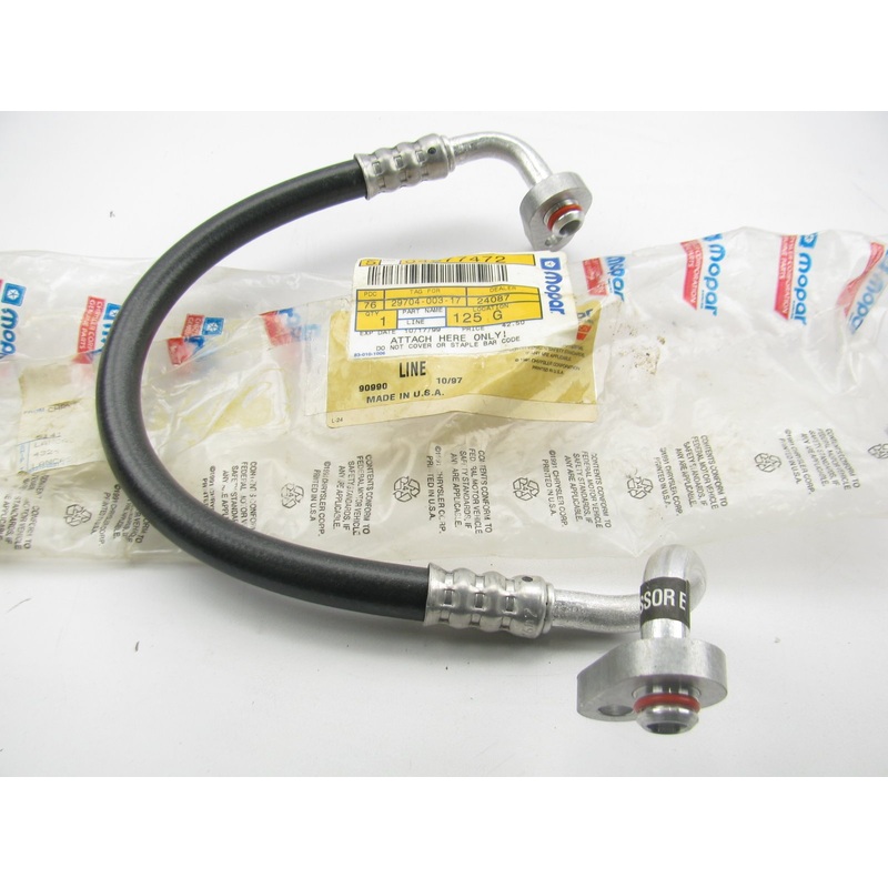 NEW GENUINE - OEM 4677472 A/C Refrigerant Discharge Hose For Mopar