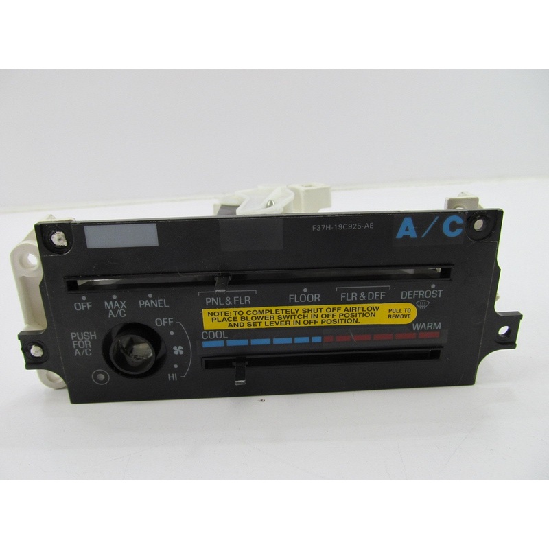 NEW - UNBOXED F37H-19C925-AE HVAC Temperature Control Panel For 1993-1994 Ranger