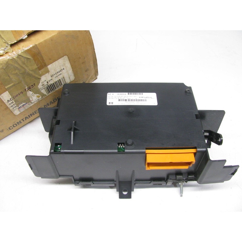 Acdelco 15-72637 Reman HVAC A/C & Heater Control Module For 1992 Buick LeSabre