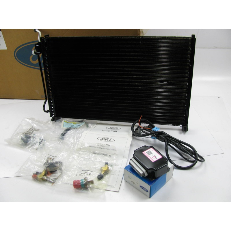 NEW - OEM Ford F4OY-19D783-B A/C Condenser Retrofit Kit 1994 Lincoln Continental