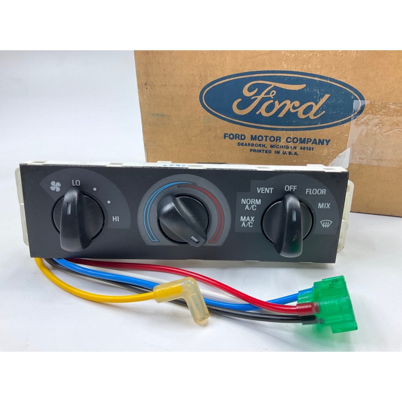 NEW - OEM Ford F4XY-19980-A HVAC Climate Control Panel Switch For 94-95 Villager