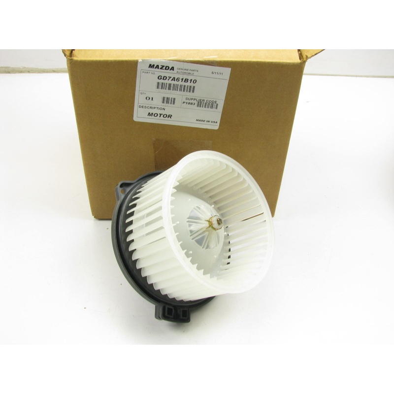 NEW - OEM Mazda GD7A61B10 Blower Motor With Wheel 1998-2002 626