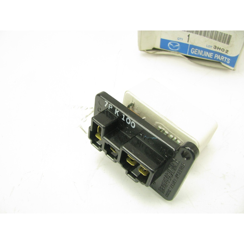 NEW - OEM Mazda L001-61-B15 HVAC Blower Motor Resistor 1989-1998 MPV
