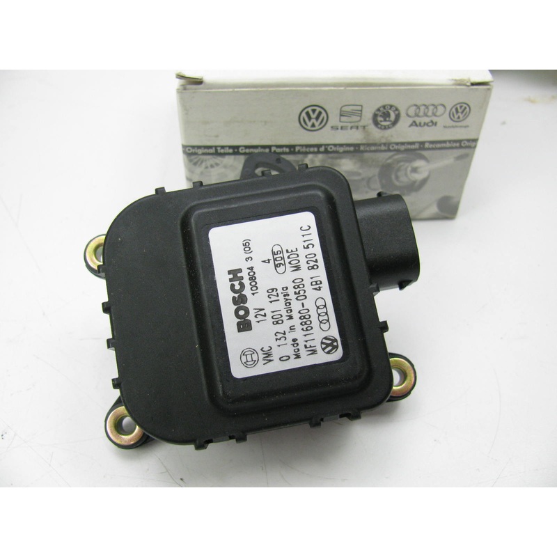 NEW - OEM VW Audi 4B1820511C BOSCH A/C Heater Adjust Motor - 0132801129