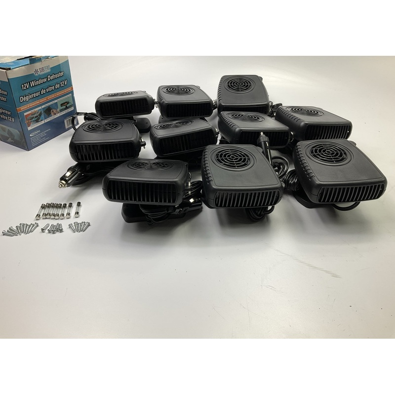 (10) Hopkins 12650 SubZero 12V Window Defroster Heater Fan Great Winter Snow Ice