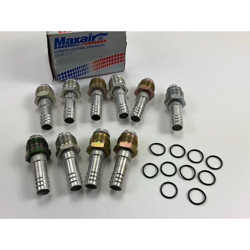 (10) Max Air 05-8303 A/C Fitting, 3/4'' X #12 Hose Size, Male O-Ring