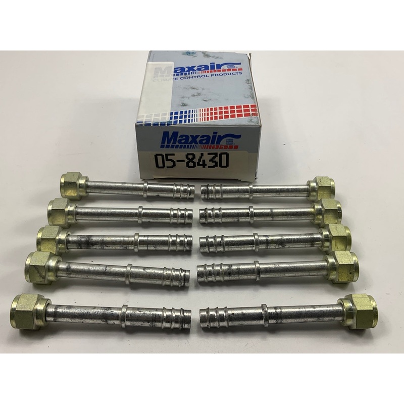 (10) Max Air 05-8430 A/C Fitting, 3/8'' X #8 Hose Size, Female O-Ring
