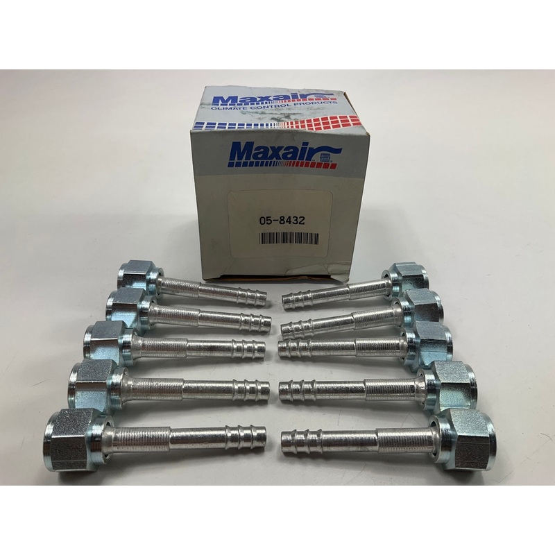 (10) Max Air 05-8432 A/C Fitting, 1/2'' X  6 Hose Size, Female O-Ring