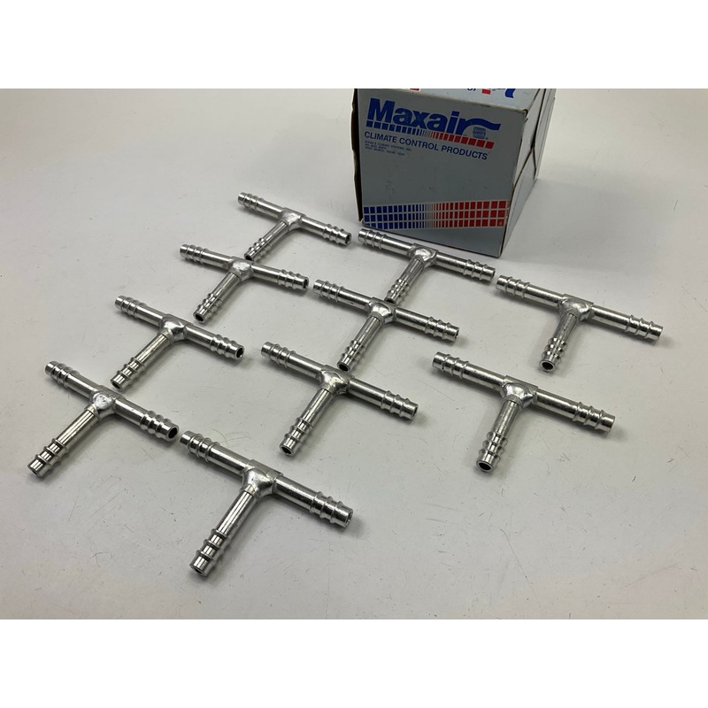 (10) Max Air 05-8510 A/C Fitting, #6 Hose Size, Tee Type Splicer
