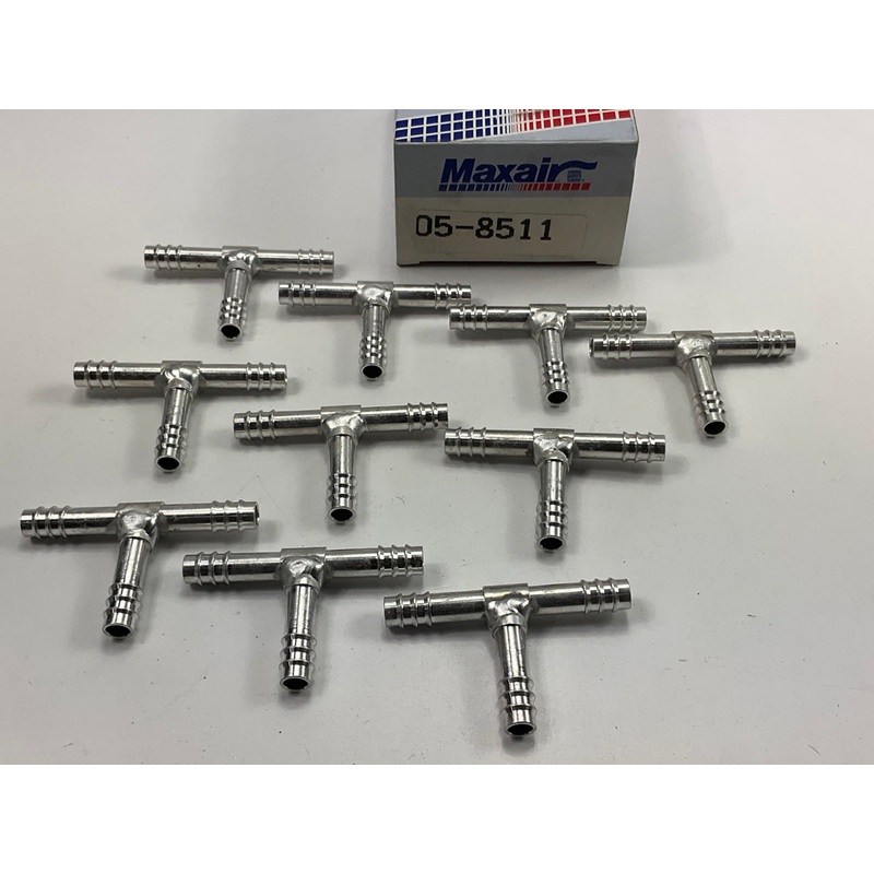 (10) Max Air 05-8511 A/C Fitting, #8 Hose Size, Tee Type Splicer