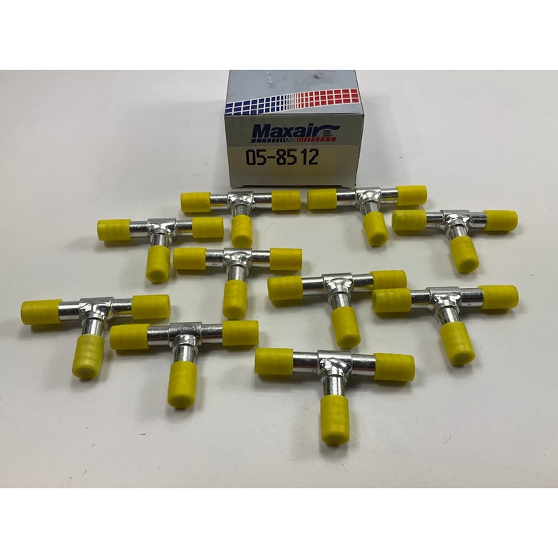 (10) Max Air 05-8512 A/C Fitting, #10 Hose Size, Tee Type Splicer