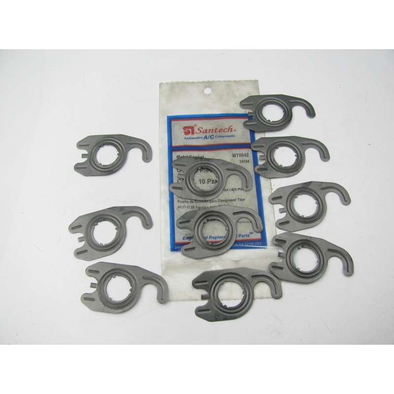 (10) Santech MT0042 A/C Compressor Suction Port Gasket .625 For Pilot 6C17