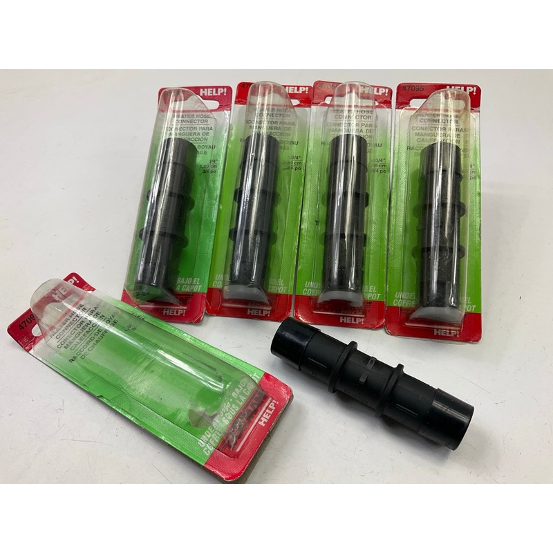 (5) Dorman 47095 3/4'' Heater Hose Splice Connectors