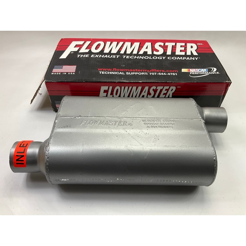 Flowmaster 942543 Delta Flow 40 Series Exhaust Muffler, 2-1/2'' In / Out