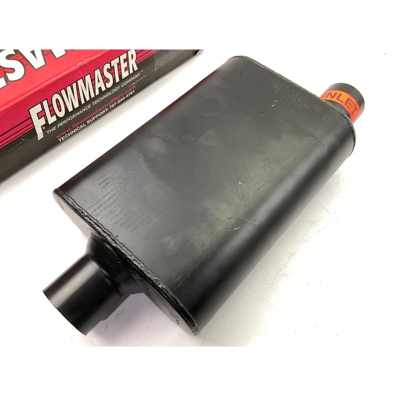 Flowmaster 942546 Super 44 Muffler 2.5'' Offset In / 2.5'' Center Out, Aggressive