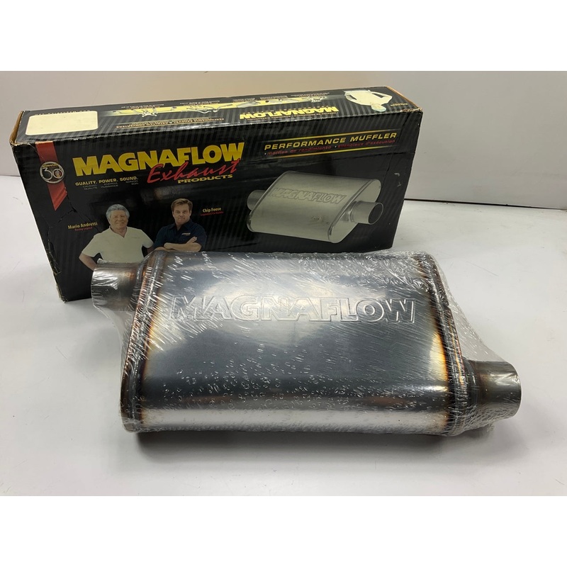 Magnaflow 14335 Stainless Steel Performance Exhaust Muffler 2-1/4'' In Out, 20'' L
