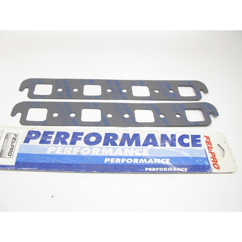 Fel-pro 1446 Exhaust Manifold Gasket Set For Chevrolet SBC 262-400 1.60''x1.45''