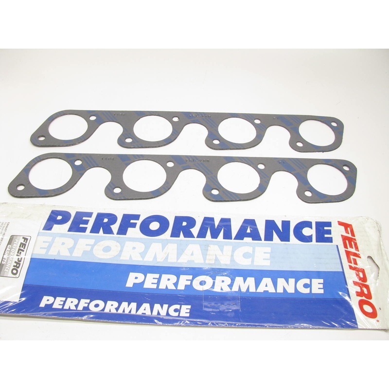 Fel-Pro 1466 Exhaust Header Gasket Set GM DRCE II Pro Stock V8 2.25'' Round Port