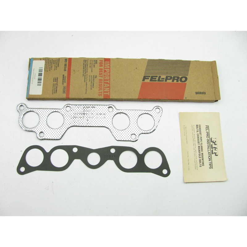Fel-pro MS90348 Exhaust Manifold Gasket 75-78 Ford 110 79-82 Ford 121